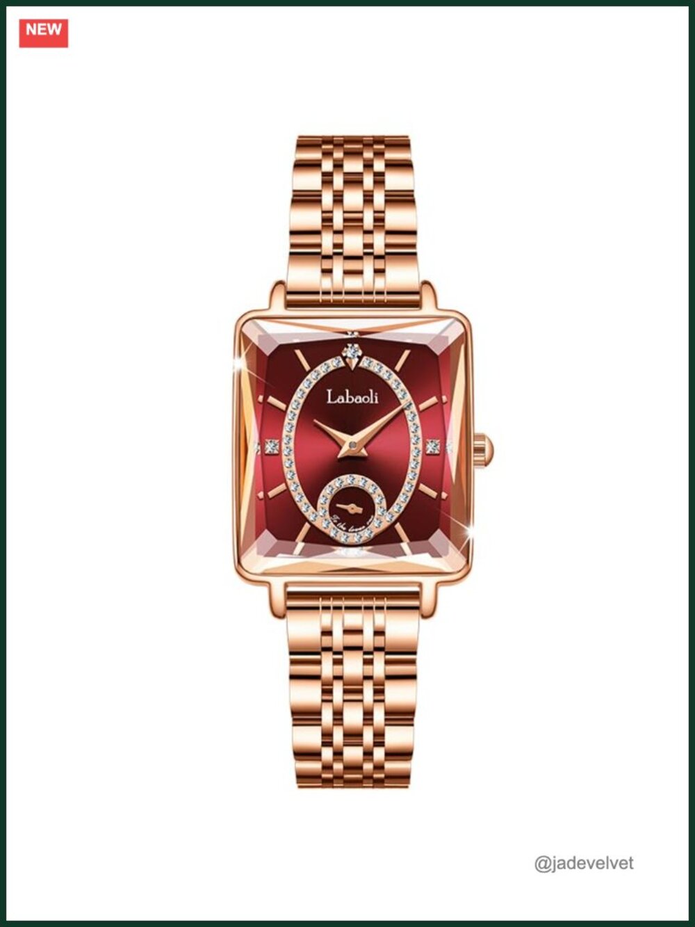 Gold Plated Stainless Steel Bracelet Watch Day Date Small Wrist